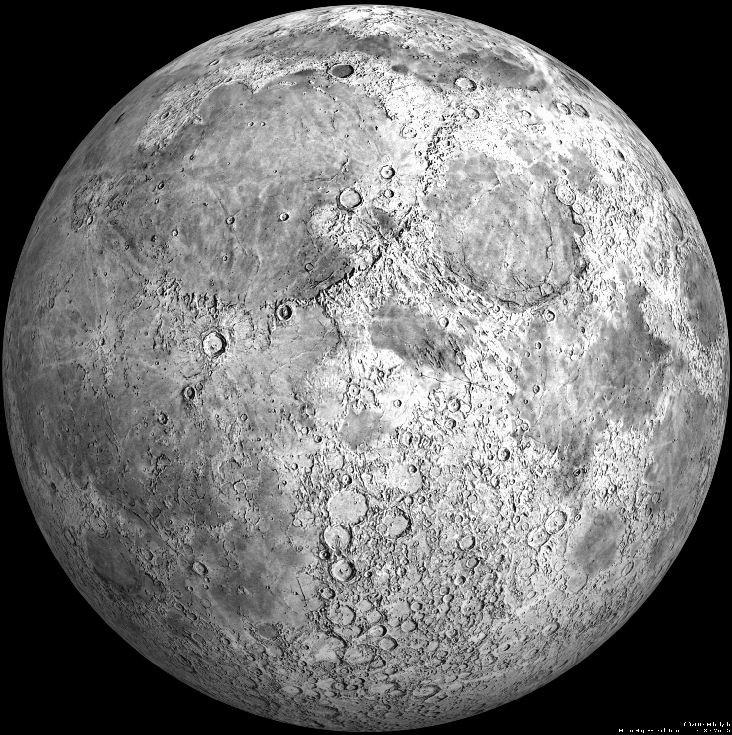 3d модель планеты на фоне луны. | Премиум Фото