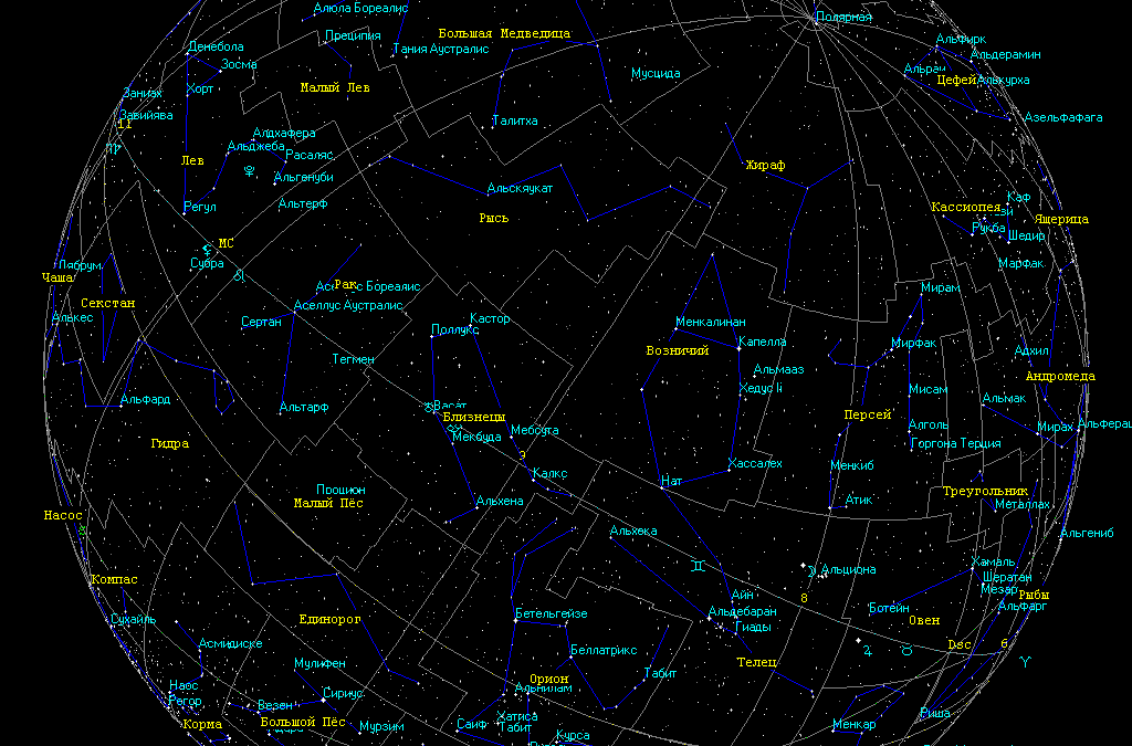 Карта Звездного Неба Программа Скачать