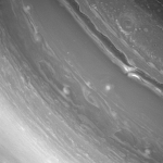 Шторм в атмосфере Сатурна