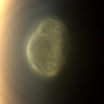 Южный полярный вихрь на Титане
