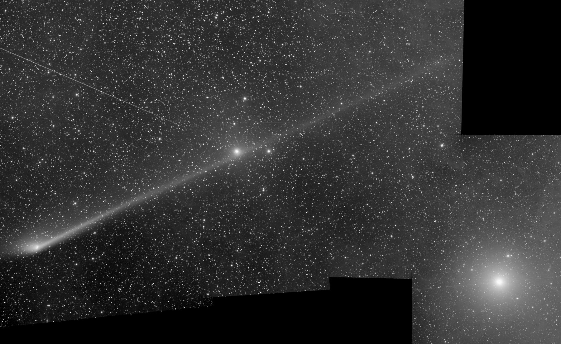 Комета C/2011 L4 Panstarrs и Полярная звезда