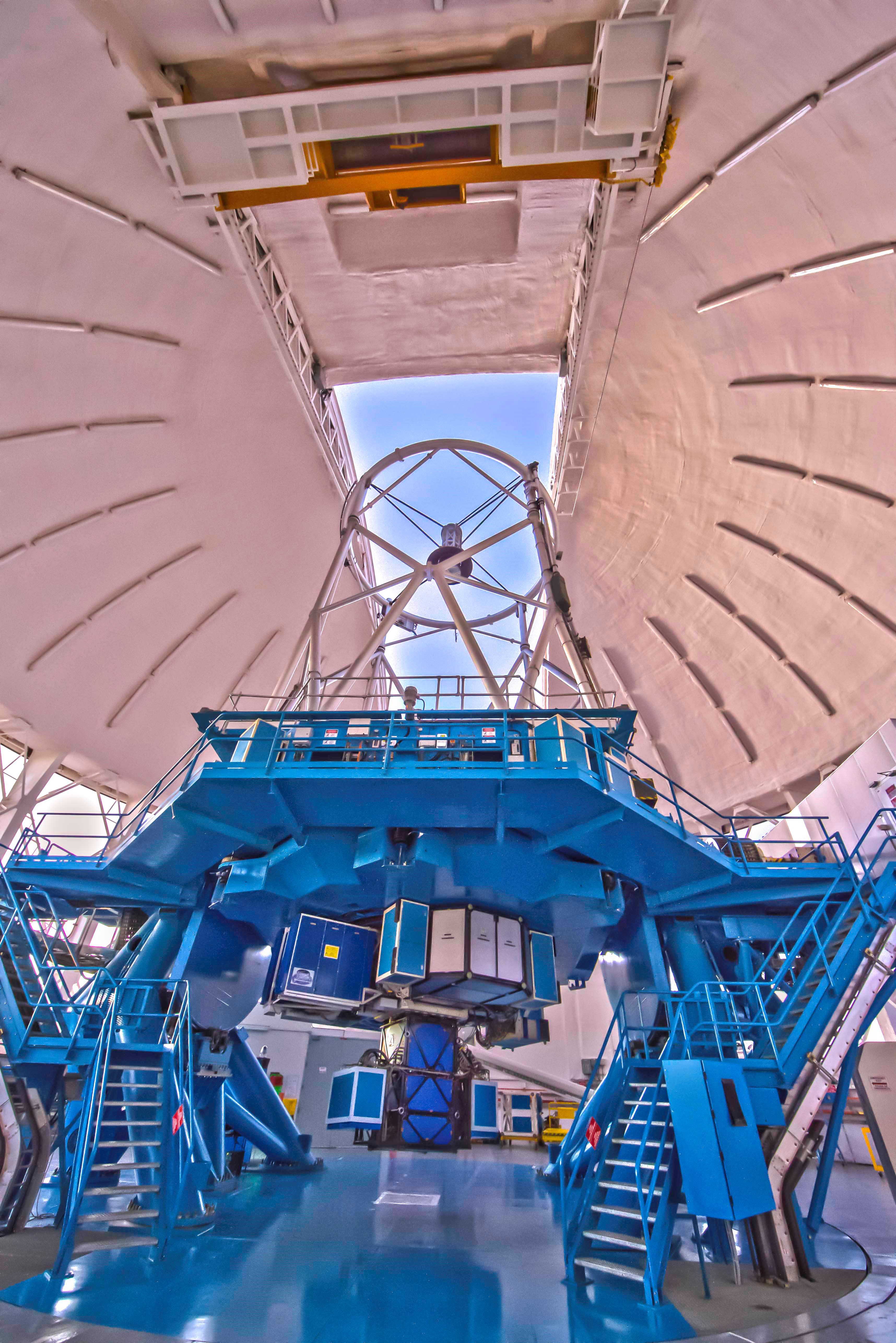 Телескоп Джемини Юг с установленным тепловизором GPI