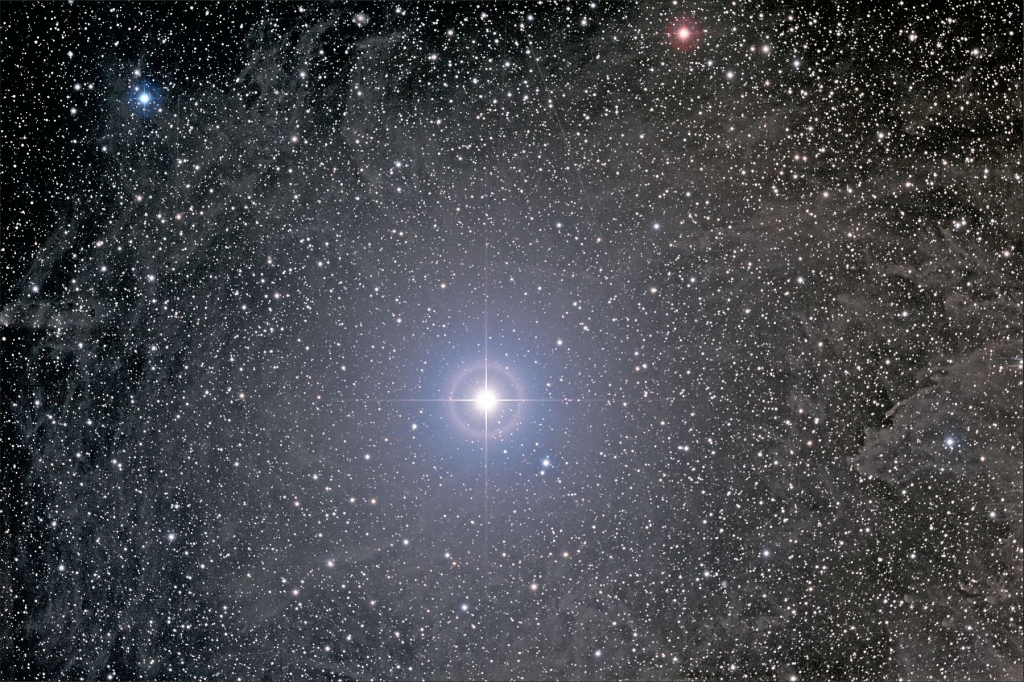 Туманность вокруг Полярной звезды