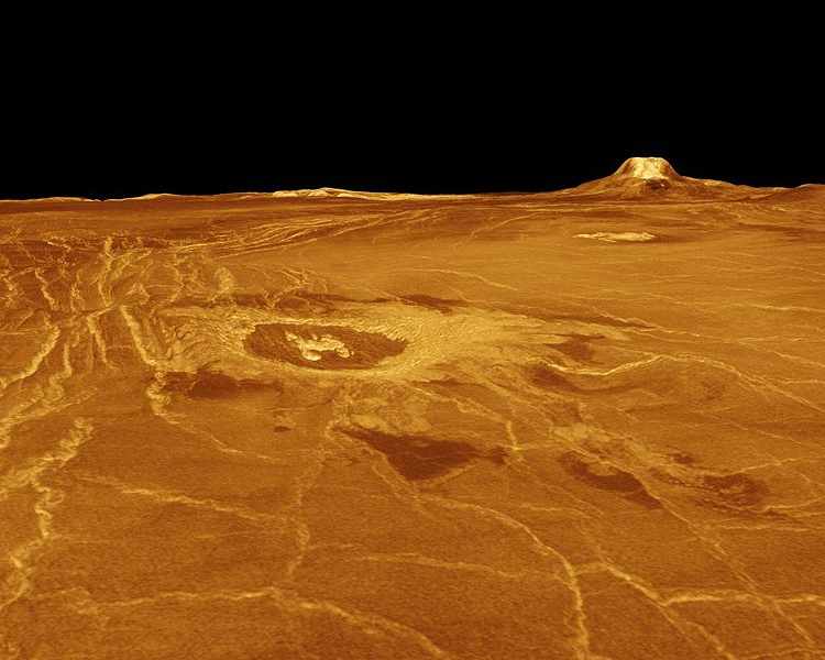 3-D изображение поверхности Венеры