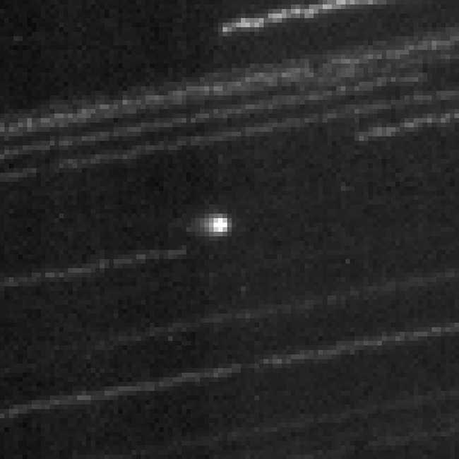 Фотография кометы ISON снятая зондом Deep Impact
