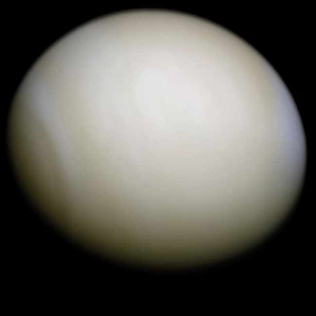 Венера, укутанная в облаках
