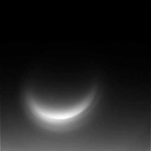 Полярный вихрь на Титане