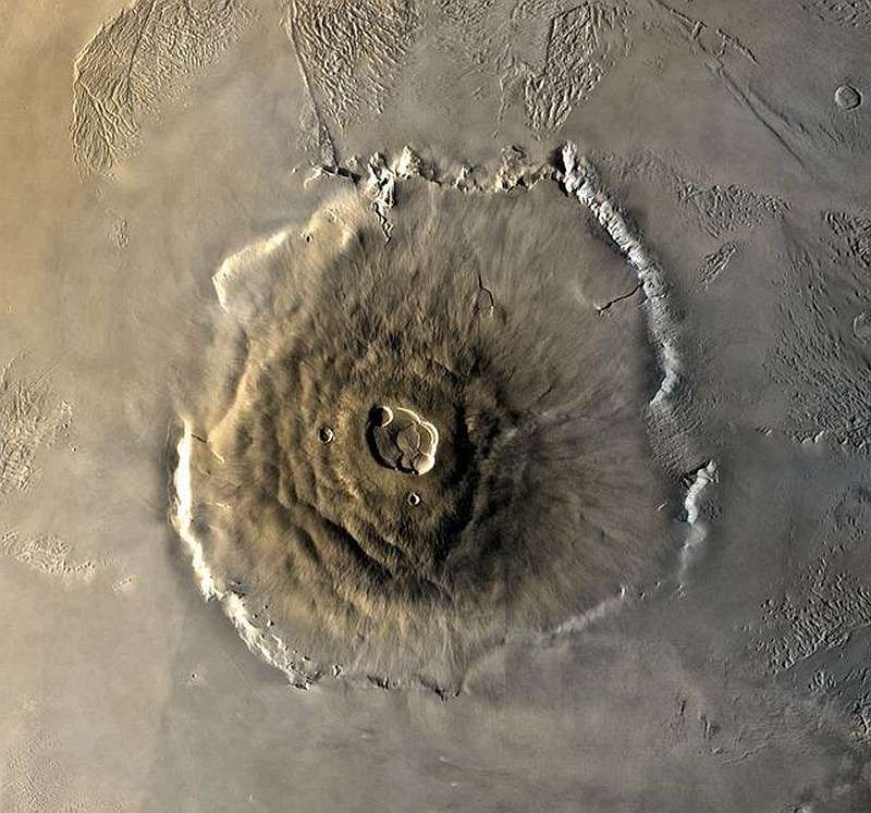 Olympus Mons на Марсе