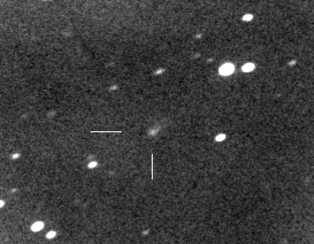Комета ISON снятая 12 августа 2013 года