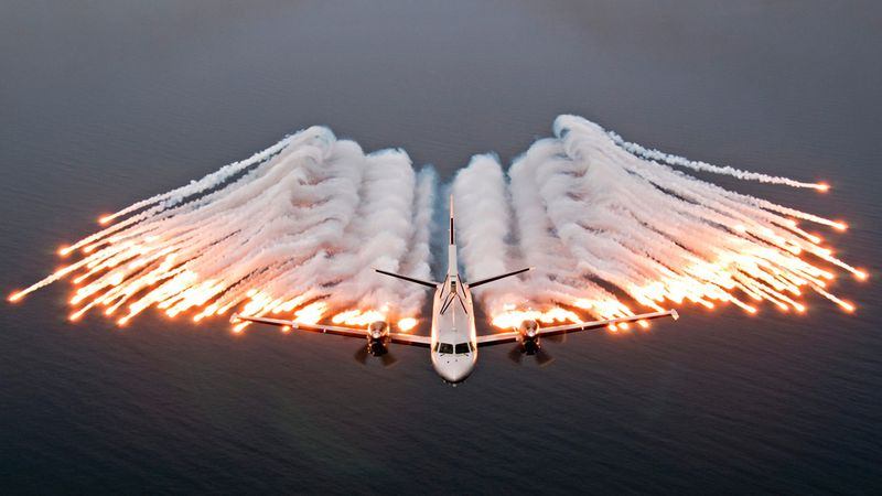 Ангел с пассажирского самолета