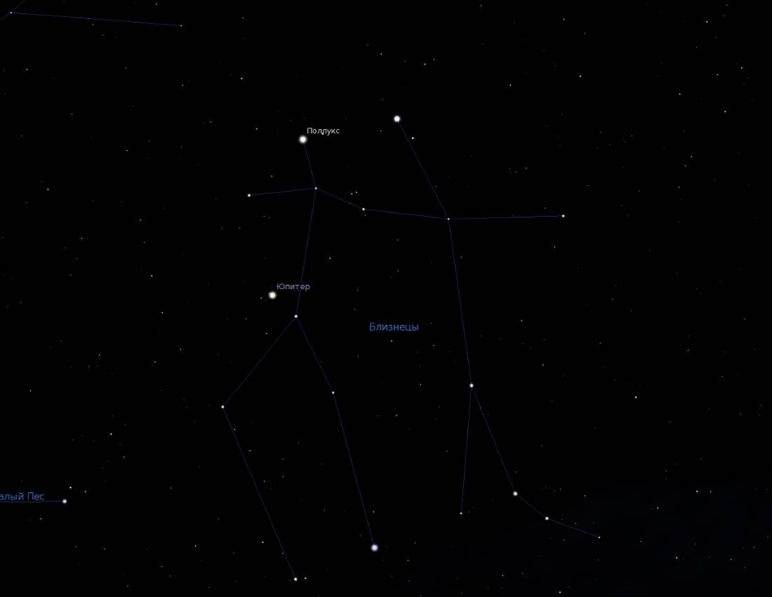 Скриншот из планетария