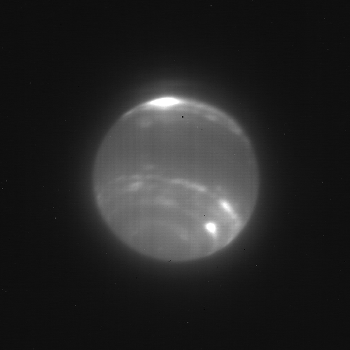 Нептун в ИК-диапазоне, изображения телескопа Кек