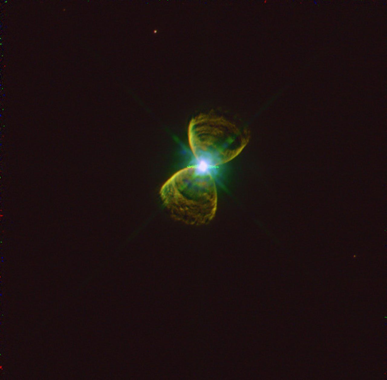 Планетарная туманность PK111-2.1 в созвездии Кассиопея