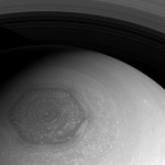 Северный шестиугольник Сатурна