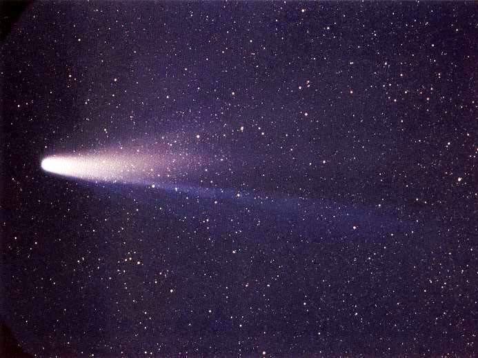 Комета Галлея 8 марта 1986 года