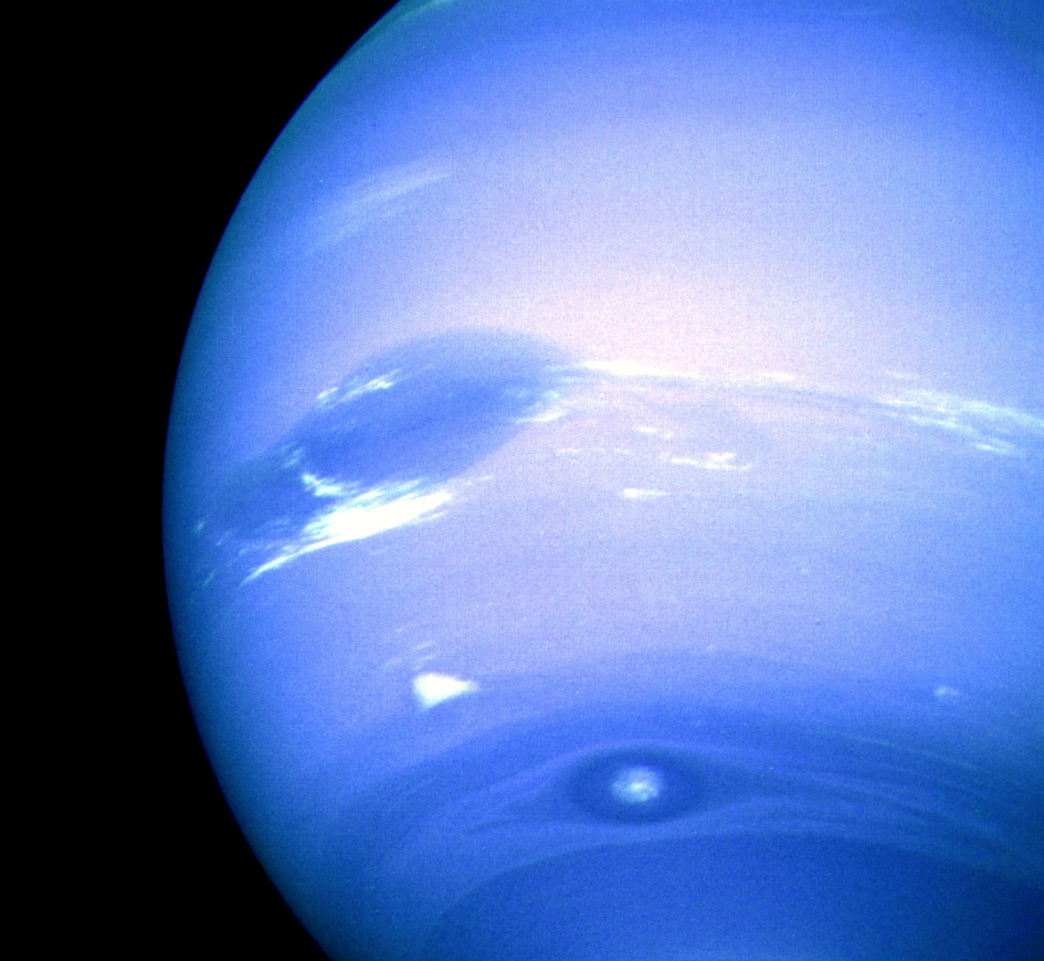 Нептун, фотография Вояджера -2