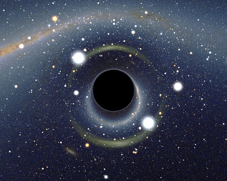 черная дыра в космосе