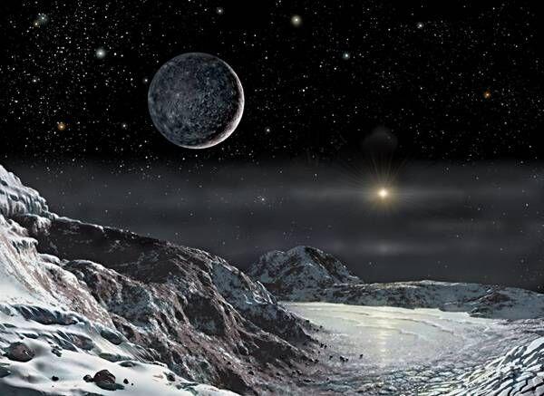 Поверхность Плутона в представлении художника