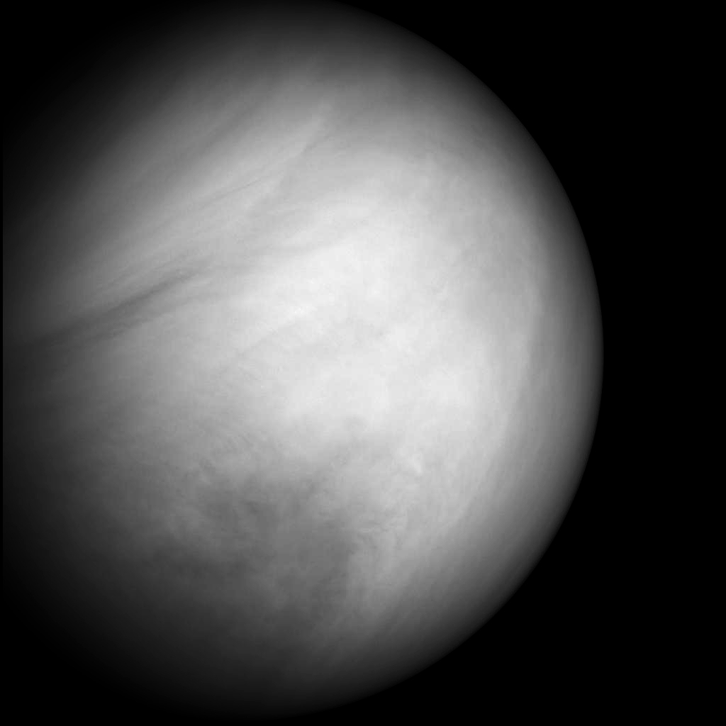 Венера, снимок космического аппарата MESSENGER