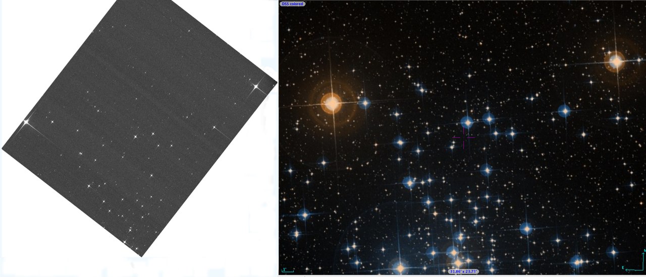 Звездное скопление NGC 2516