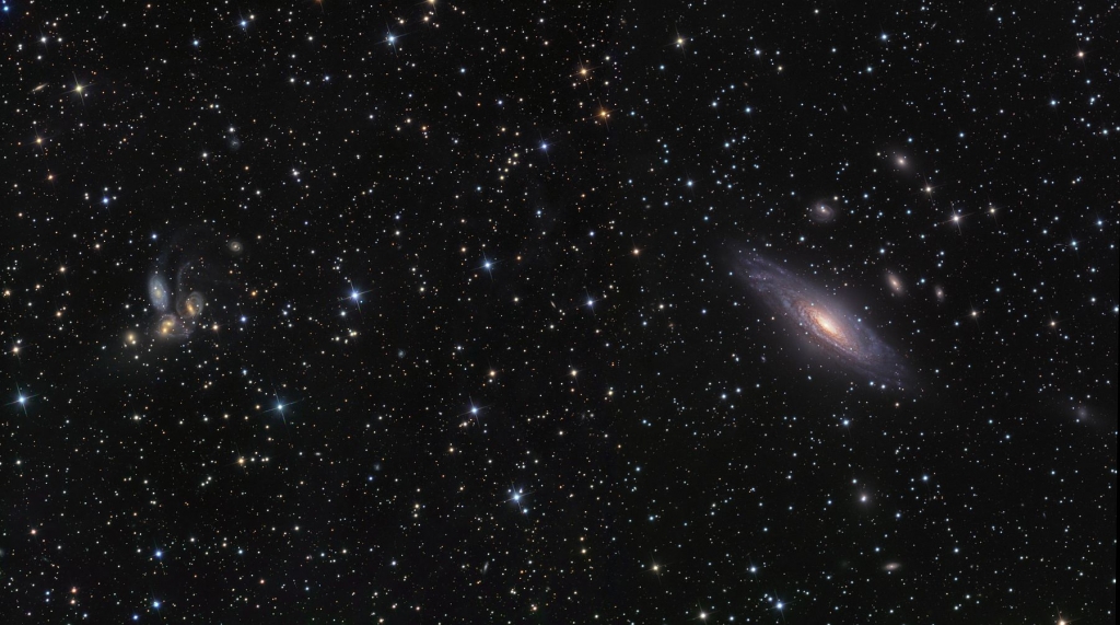 NGC 7331 и квинтет Стефана