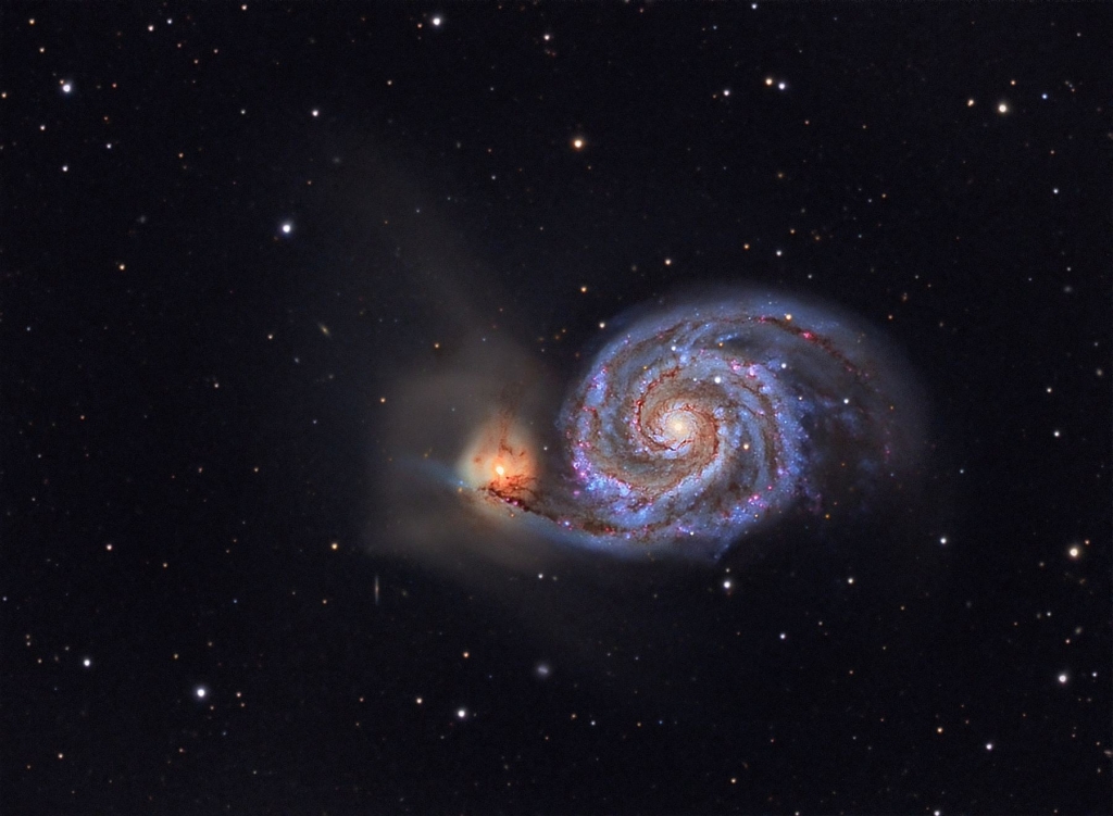 Галактика Водоворот М51