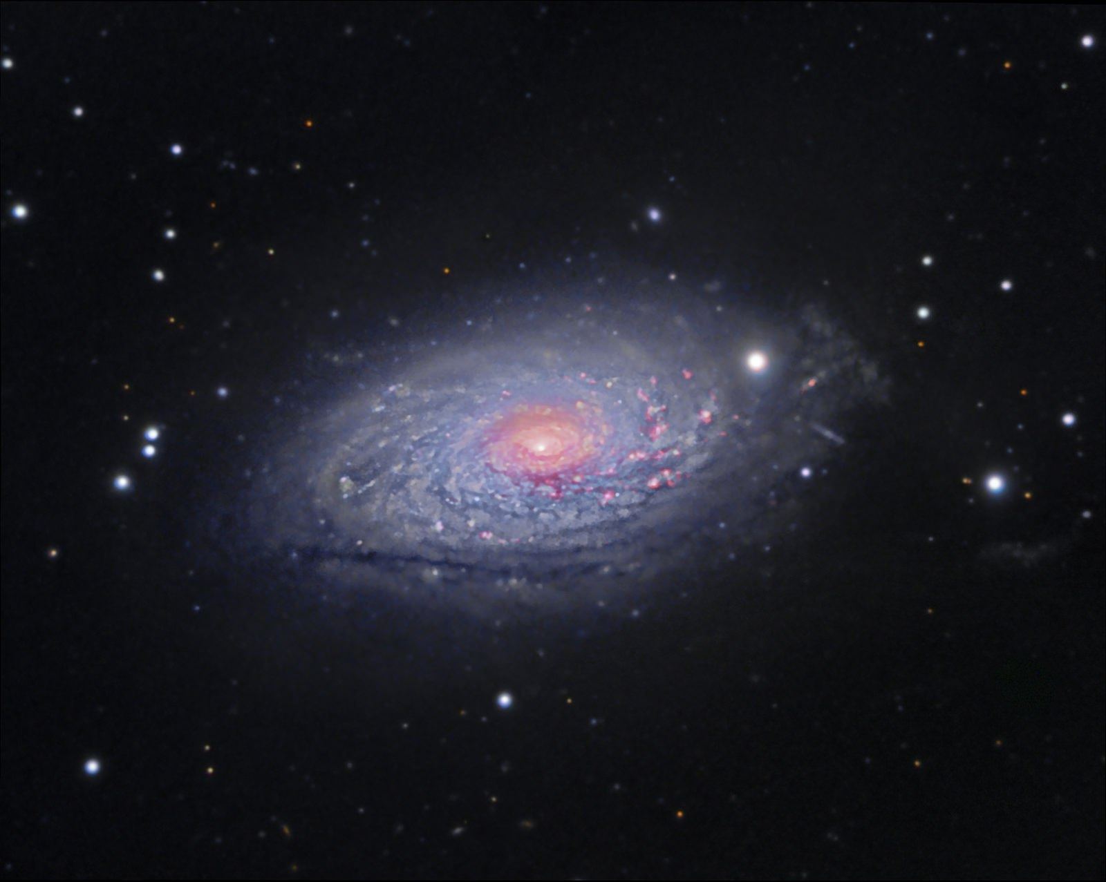 M63 или NGC 5055 - галактика Подсолнух