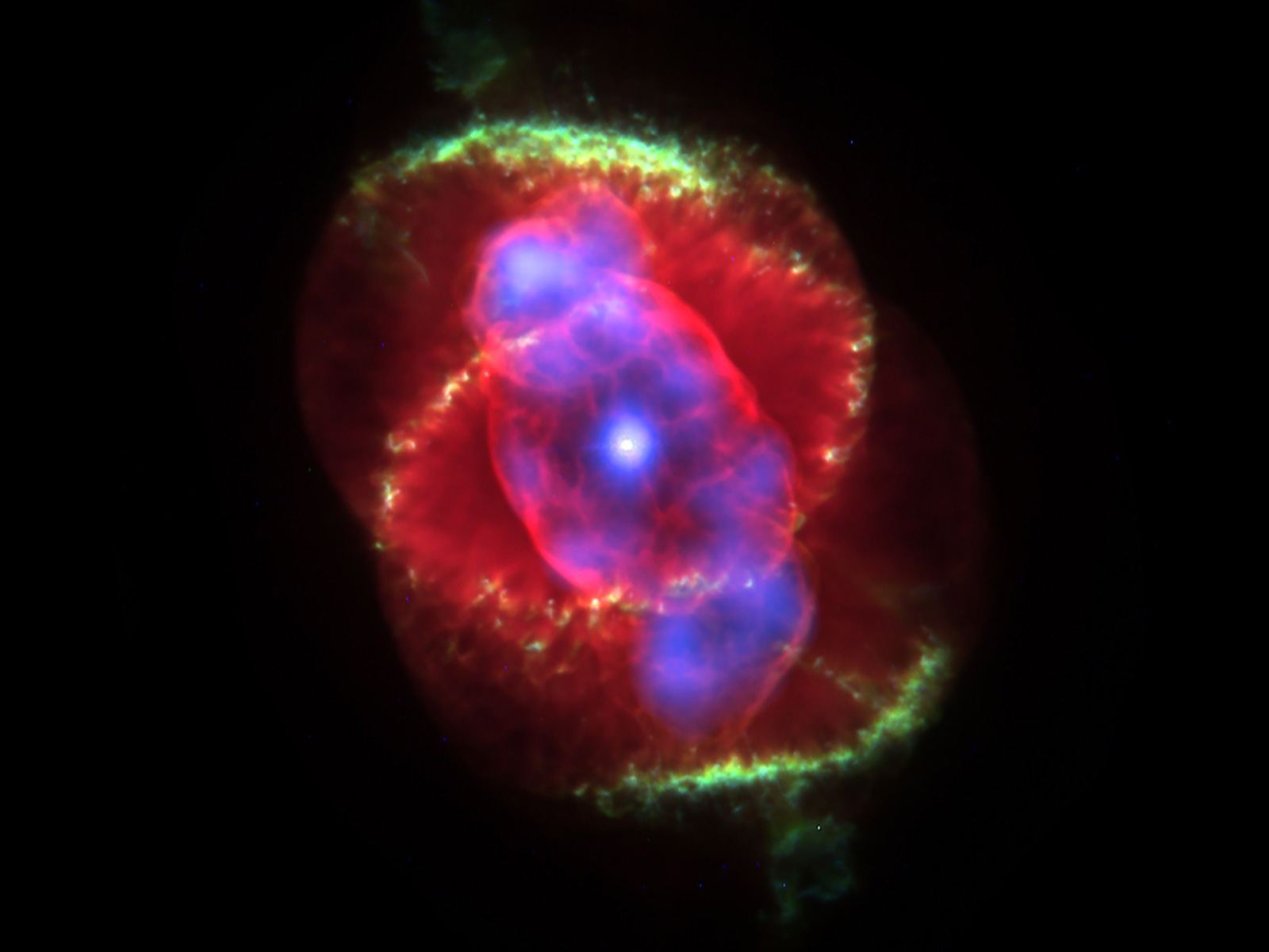 Туманность Кошачий глаз или NGC 6543