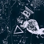 Южный треугольник, рисунок Яна Гевелия из его атласа созвездий