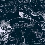 Расположение созвездия Журавль, рисунок Яна Гевелия