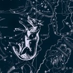 Волк, рисунок Яна Гевелия из его атласа созвездий
