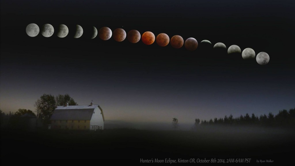 Полное Лунное затмение от 8 октября 2014 года