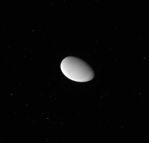 Яйцевидный спутник Сатурна Метона