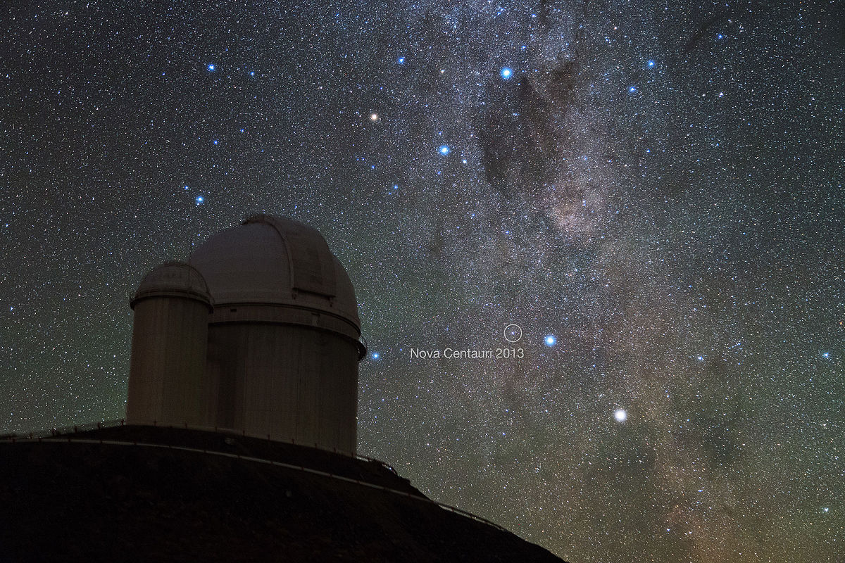 3,6 метровый телескоп ESO