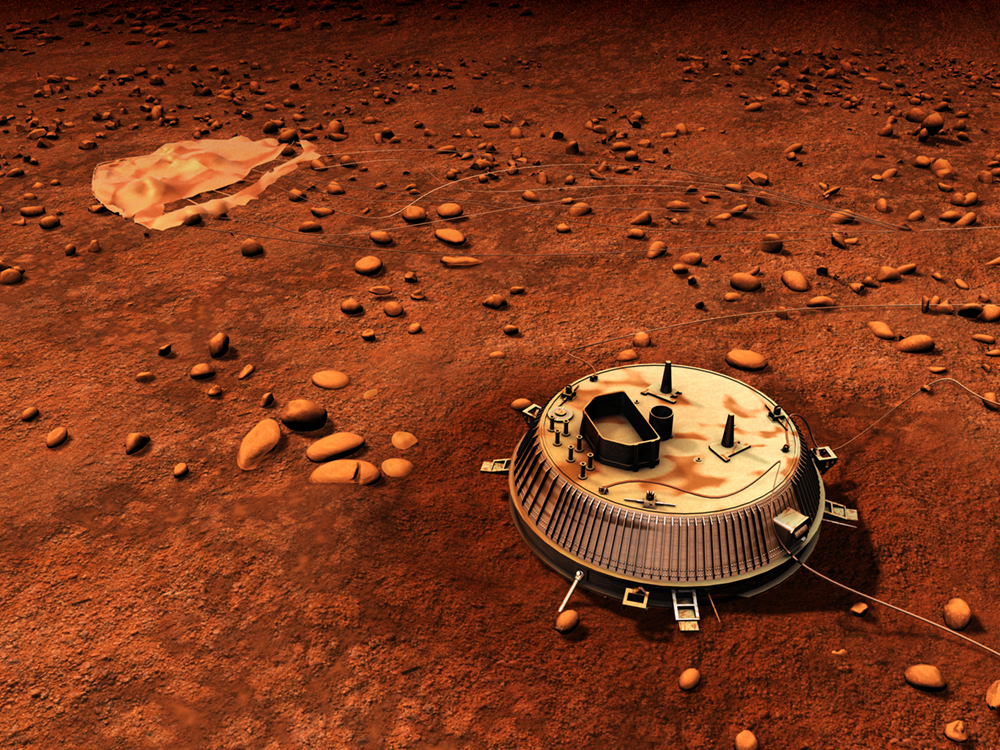 Зонд Гюйгенс на Титане