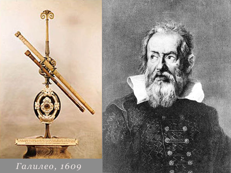 Галилео Галилей и его знаменитый телескоп