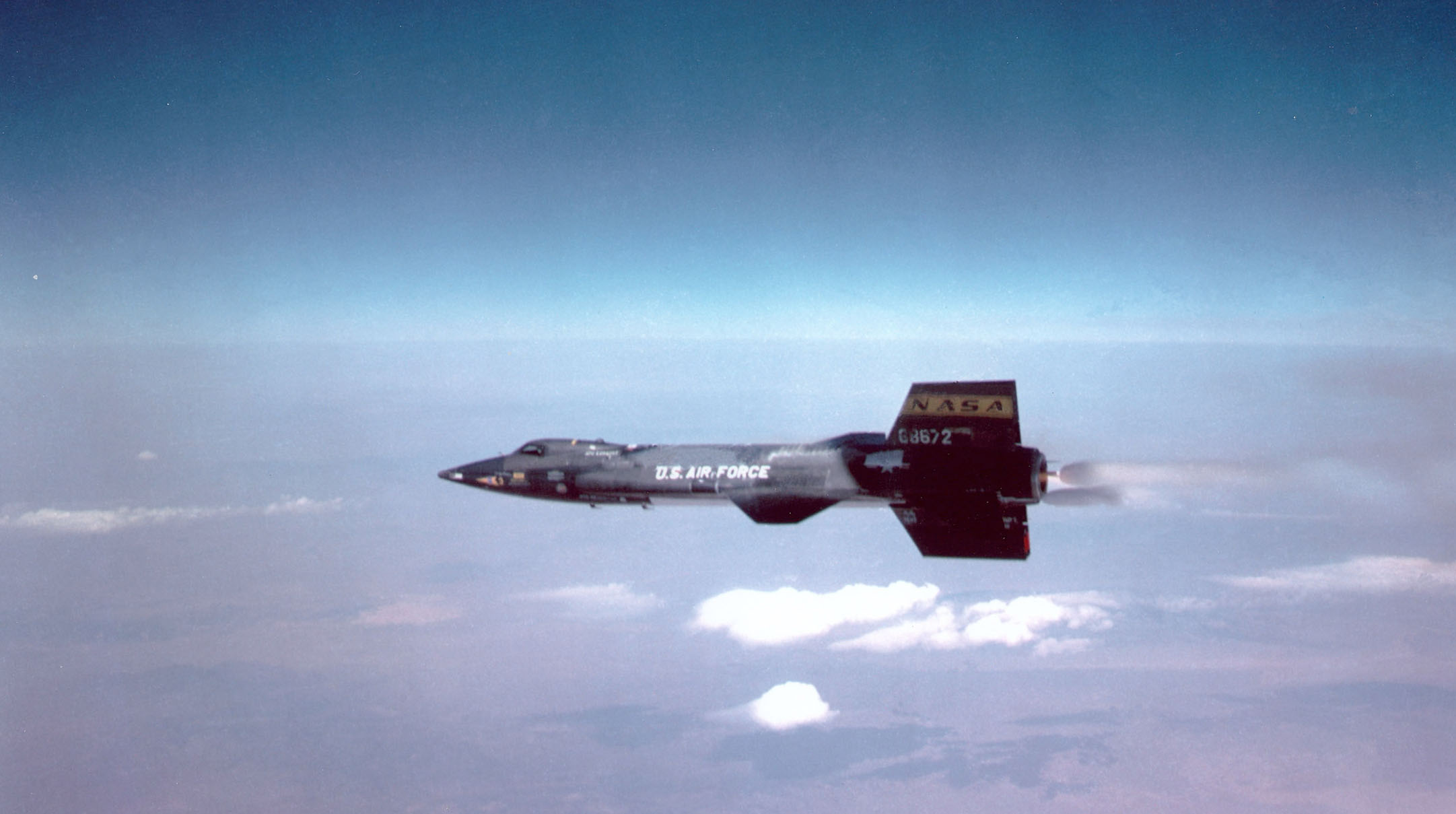 X-15 в полете