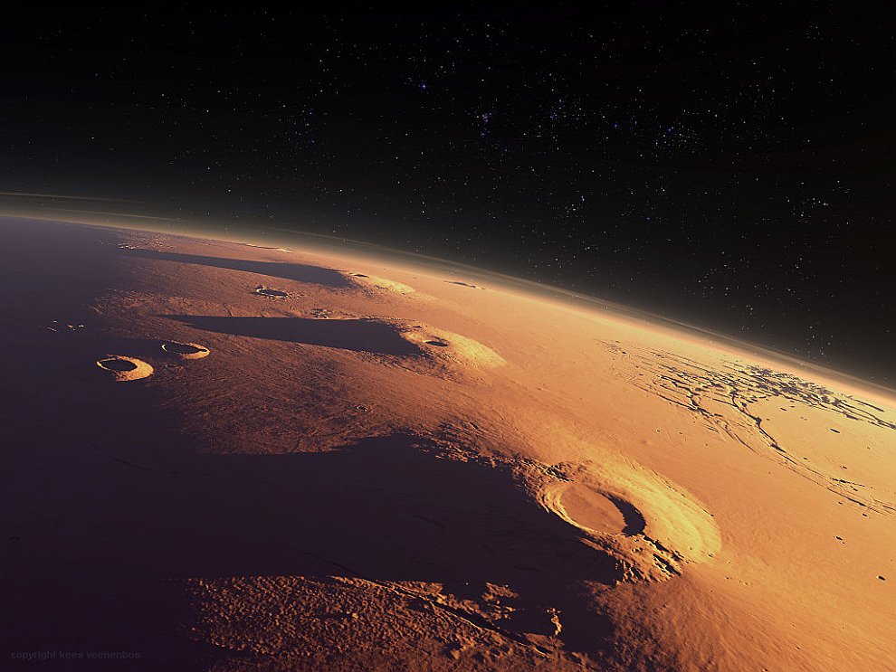 Вулканы Марса