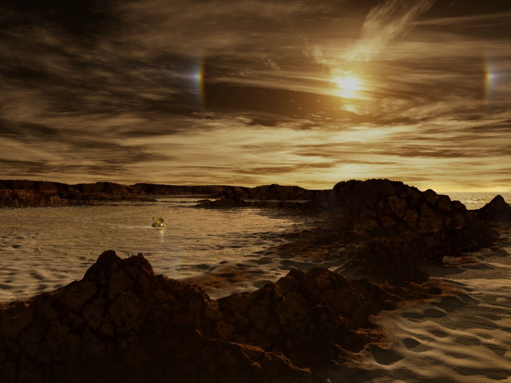 Метановые озера на Титане