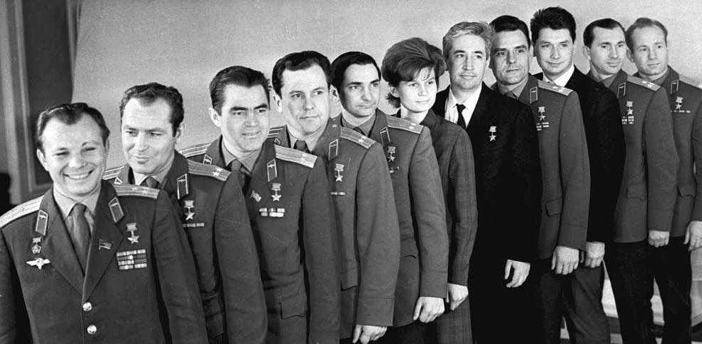советские космонавты список по порядку с фото