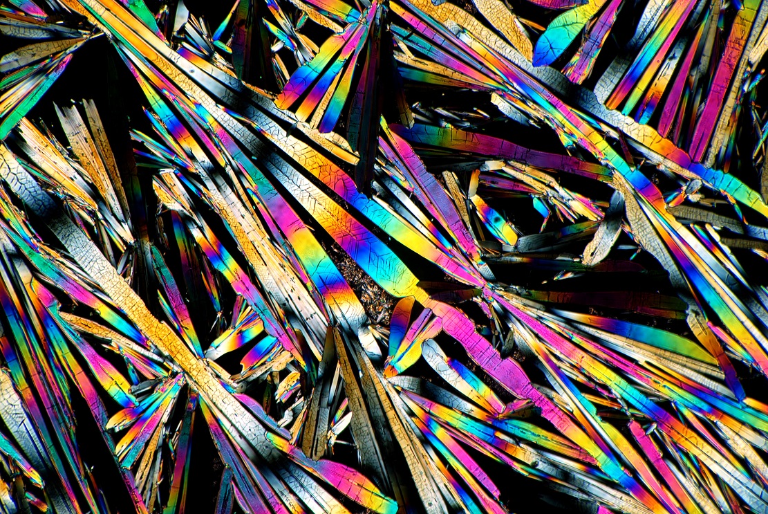 Жидкие кристаллы - графическая визуализация