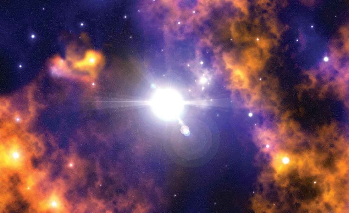 Вырожденный газ в недрах звезды