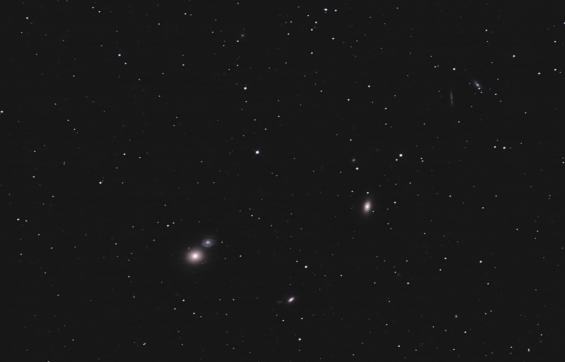 Галактики M60 и NGC 4647