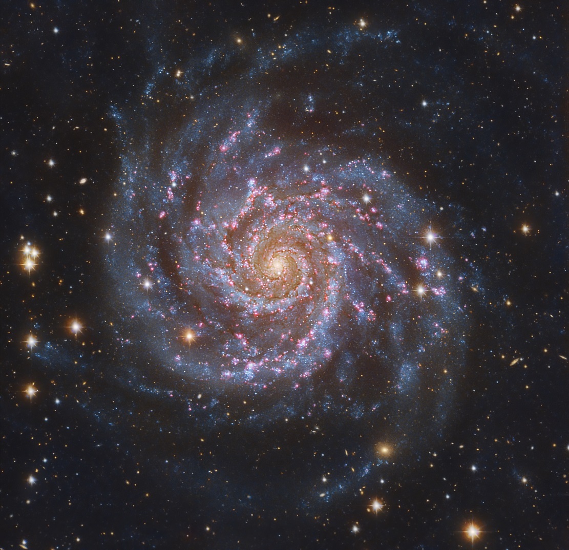Спиральная галактика M74