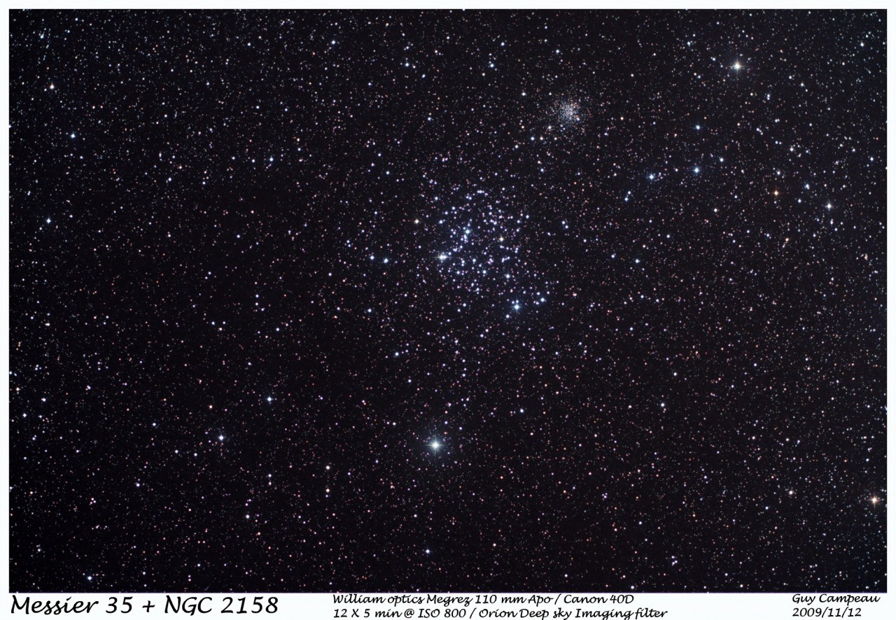 Рассеянное скопление Мессье 35
