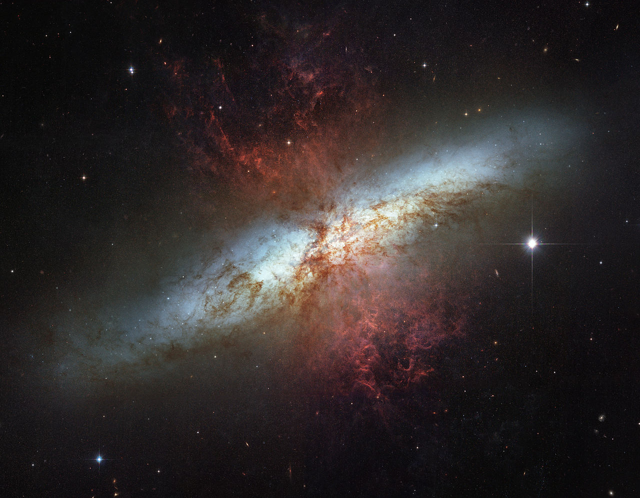 Галактика Сигара M82