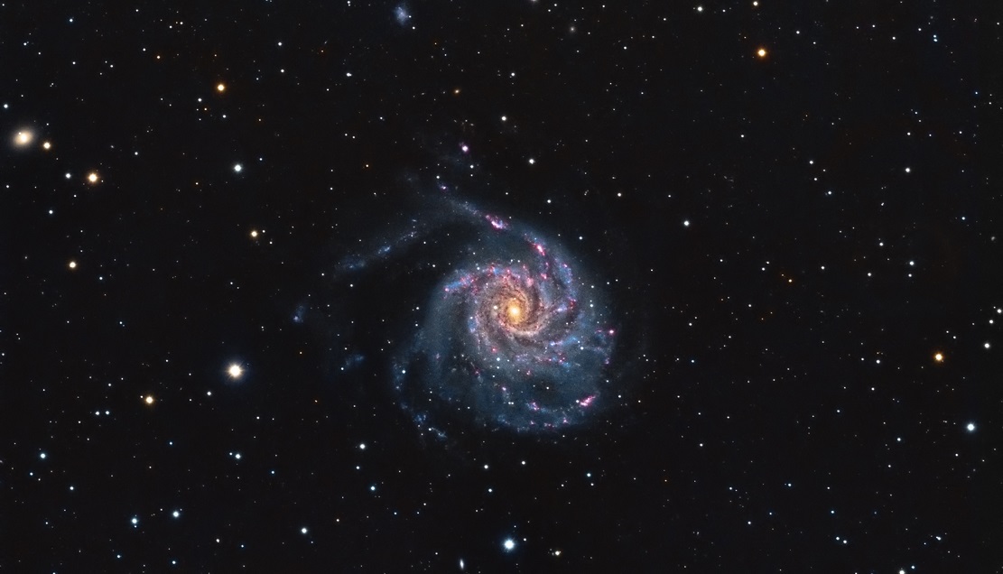 Галактика Вертушка M101