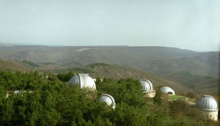 Современная Крымская обсерватория вблизи поселка Научный