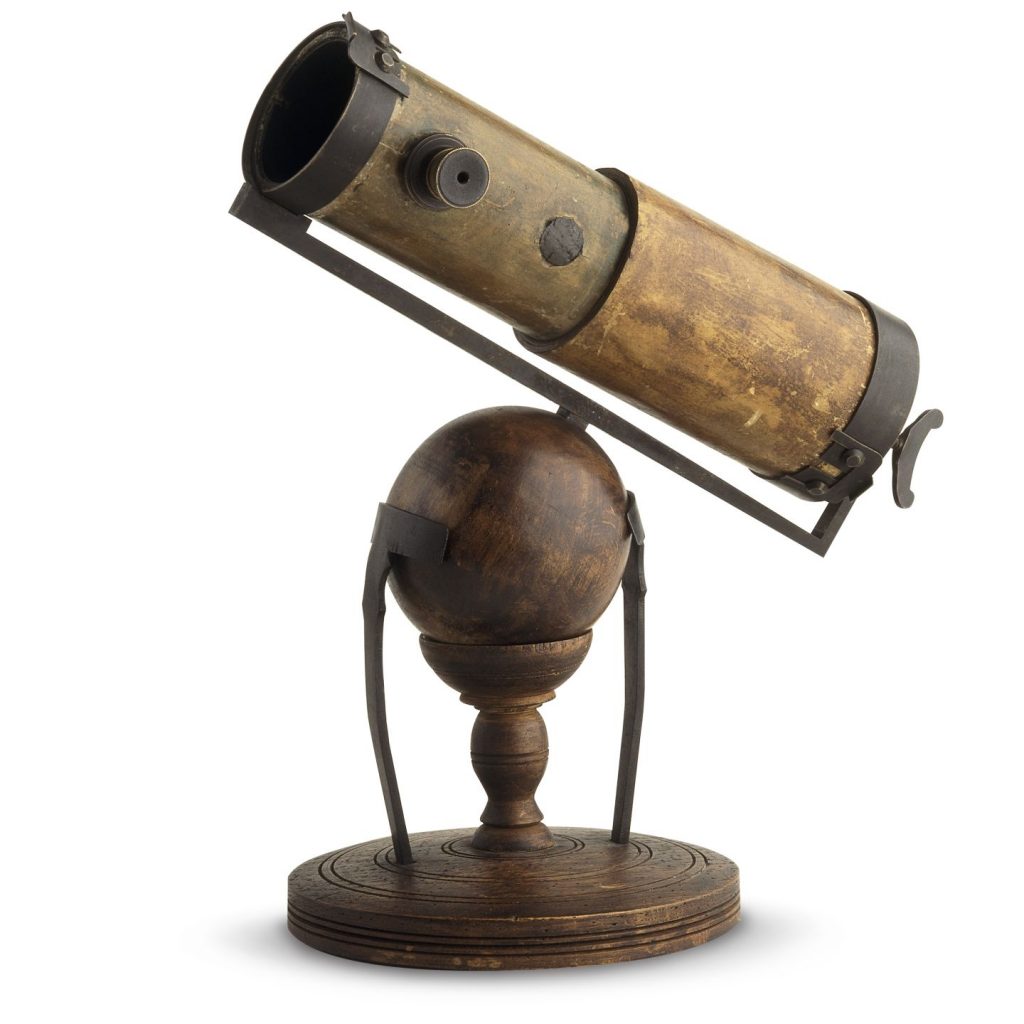 Телескоп Христиана Гюйгенса при помощи которого удалось сделать немало астрономических открытий