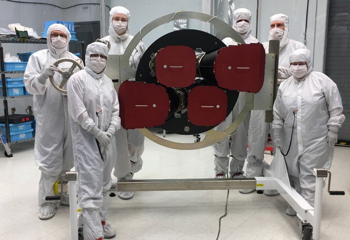 Криогенные испытания космического телескопа TESS